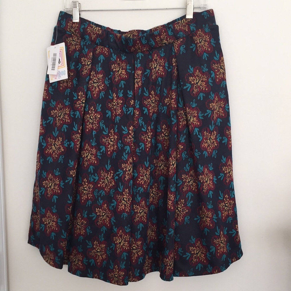 NWT LulaRoe Madison pattern skirt size XL - Picture 3 of 8